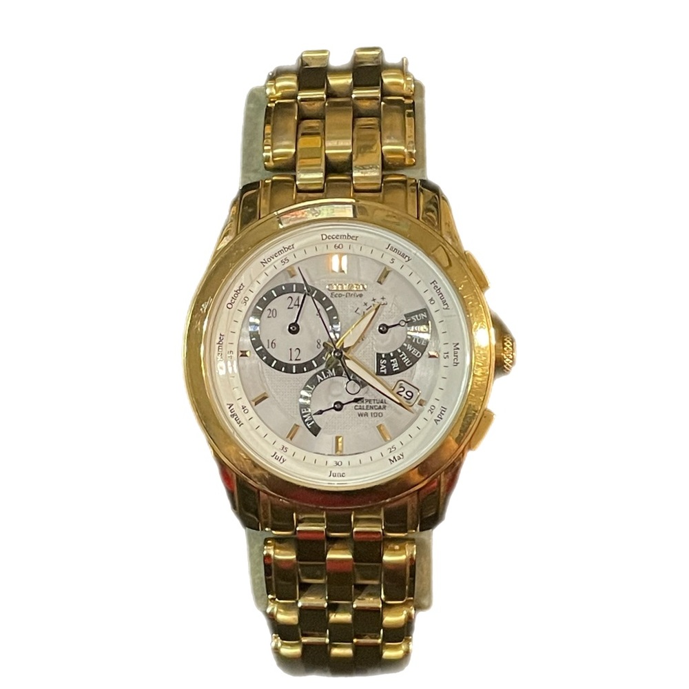 Citizen Men's 'Calibre 8700'
Goldtone Eco-Drive Watch Model:
BL8002-59A